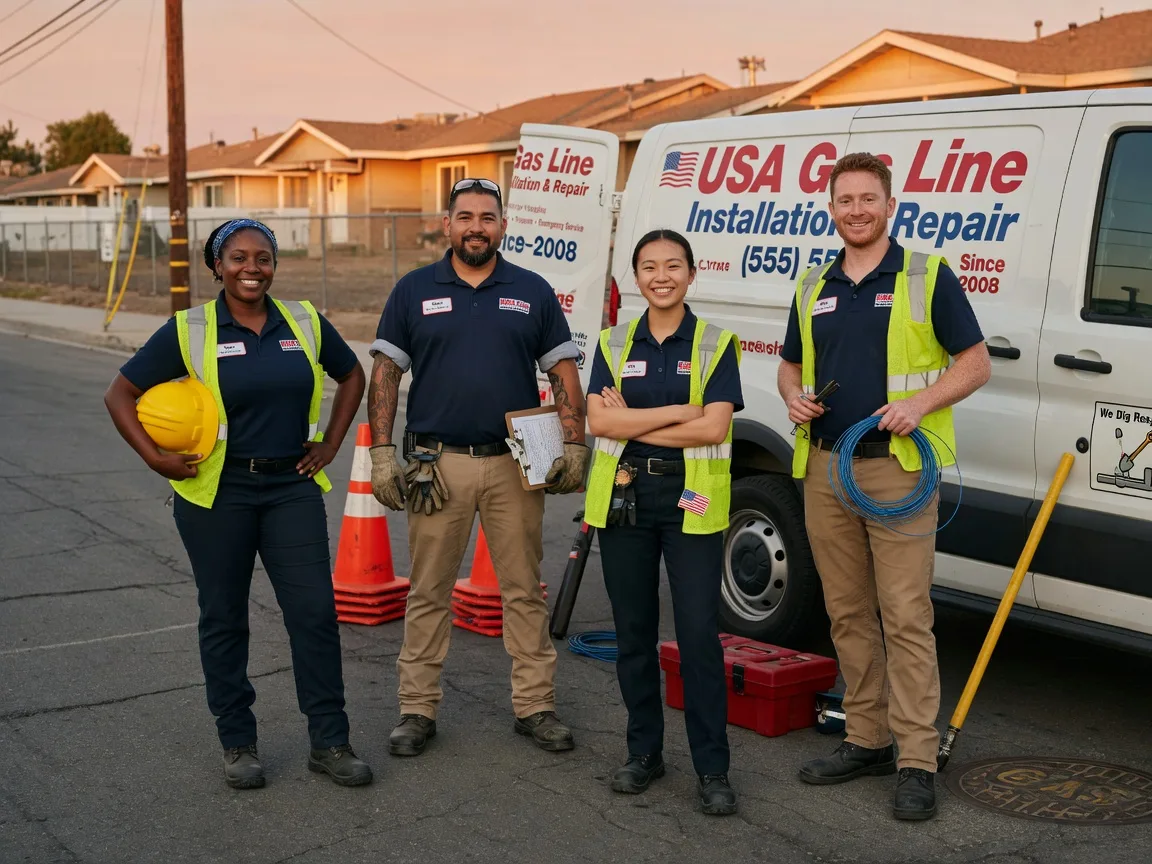 Gas Line Installation company in Maud, TX